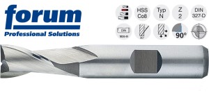 Frez NFPG 7,5mm (L=10/60mm) HSS-Co8  DIN 327-D dwuostrzowy krótki 8310064