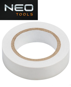 Taśma elektroizolacyjna 15mm x 10m x 0,13mm (BIAŁA) 01-528