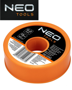 Taśma teflonowa PTFE 15m x 19mm x 0,2mm 02-032