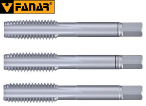 Gwintownik M12 /3szt. HSS ISO 529 / DIN-352 (P=1,75; dł.80/24mm) - ręczny
