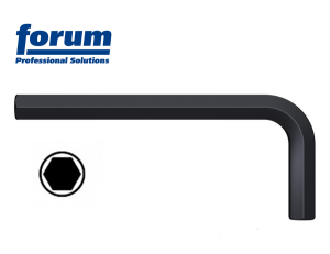 Klucz imbusowy 0,7mm (33x7mm) sześciokątny krótki  fosforanowany manganowo 8701010