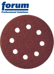 Krążek 125mm gr. 60 z otworami (8) - korund - do drewna i metalu 8517013