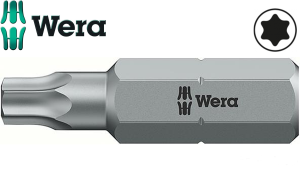Bit torx T9 x 25mm 1/4" TORX 867/1 066496-Z Wera