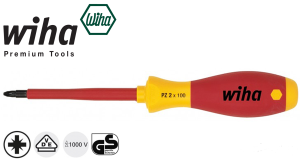 Wkrętak krzyżowy izolowany Pz2 x 100/218mm SoftFinish electric 324 1000V 00879