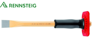 Przecinak płaski dłuto 26x350mm "18", murarski, polerowany, z osłoną dłoni 351 350 0