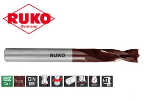 Frez 6,0mm (L=66mm) HSSE Co5 TiCN do zgrzewów 101107TC