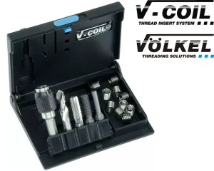 Zestaw do naprawy gwintów 1/4" M4 x 0,7 (1,5D) w kasecie z tworzywa sztucznego 04307-Z