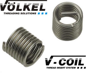 Tulejka gwintowana M8x1 (P=1 ; L=2xD) 07412-100 do naprawy gwintu 100szt.