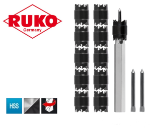Zestaw wierteł - frezów do usuwania spoin punktowych 13 cz. 101104-Z