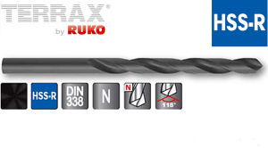 Wiertło NWKa 4,2 x 75/43mm HSS-R "DIN-338 typ N" 201042TX