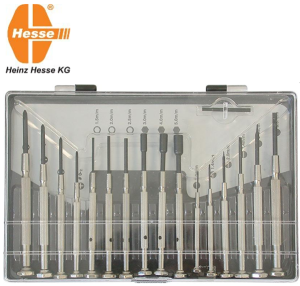 Wkrętaki precyzyjne zegarmistrzowskie 16szt. 1428-16 8738510-Z