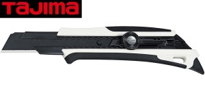 Nóż 25mm z łamanym ostrzem czarno-biały z płetwą DFC671N-Z