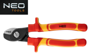 Nożyce do kabli 160mm 1000V dla elektryka CRV polerowane 01-233-Z