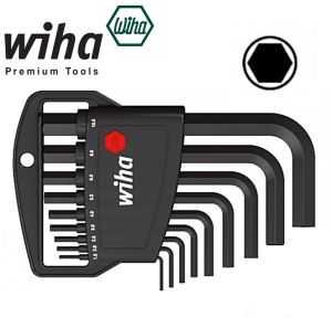 Klucze imbusowe 1,5-10mm 350H9 krótkie fosforowane manganem  06379-Z