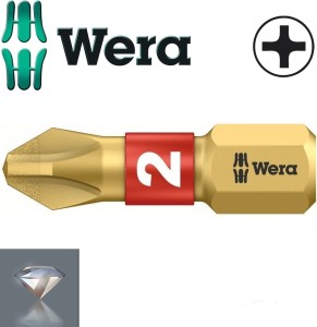 Bit krzyżowy Ph2 x 25mm 1/4" 851/1 BDC diamentowa końcówka 056402-Z