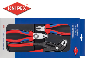 Zestaw szczypiec 00 20 09 V01 kombinerki 180mm obcinaczki boczne 160mm szczypce Cobra 250 002009V01-Z Knipex