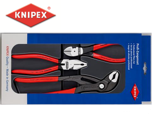 Zestaw szczypiec 00 20 10 szczypce uniwersalne 180mm obcinaczki boczne 160mm szczypce Cobra 250 002010-Z Knipex