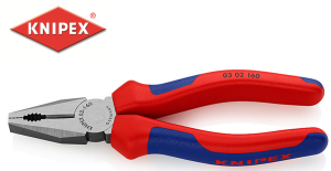 Szczypce uniwersalne kombinerki 160mm 03 02 160 rękojeść dwukomponentowa 0302160-Z