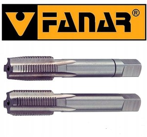 Gwintownik ręczny M12 /2szt. HSS ISO 529 DIN-352 P=1,75 dł.80/24mm komplet A1-220001-0120