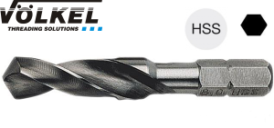 Wiertło 6,5mm z chwytem 1/4" typu bit L=30/50mm HSS kręte 67165-Z