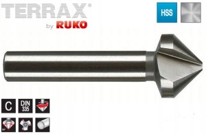 Pogłębiacz stożkowy 12,4mm kształt C 90st. HSS DIN 335 102116TX