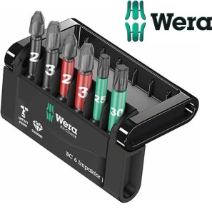 Zestaw "Bit-Check 6 Impaktor 1" bitów i końcówek 1/4" 6szt. 057695