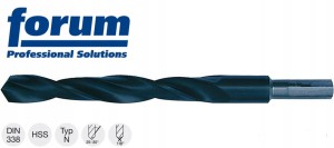 Wiertło do metalu stoczone 25,0 x 140/205mm HSS-R trzonek 13mm DIN338 typN 8507587