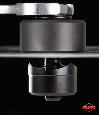 RUKO 105204 - Corona perforadora de Metal duro (20,4 mm